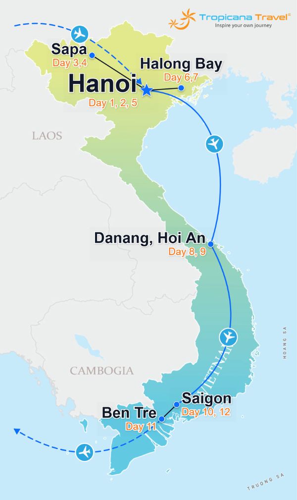 tour map
