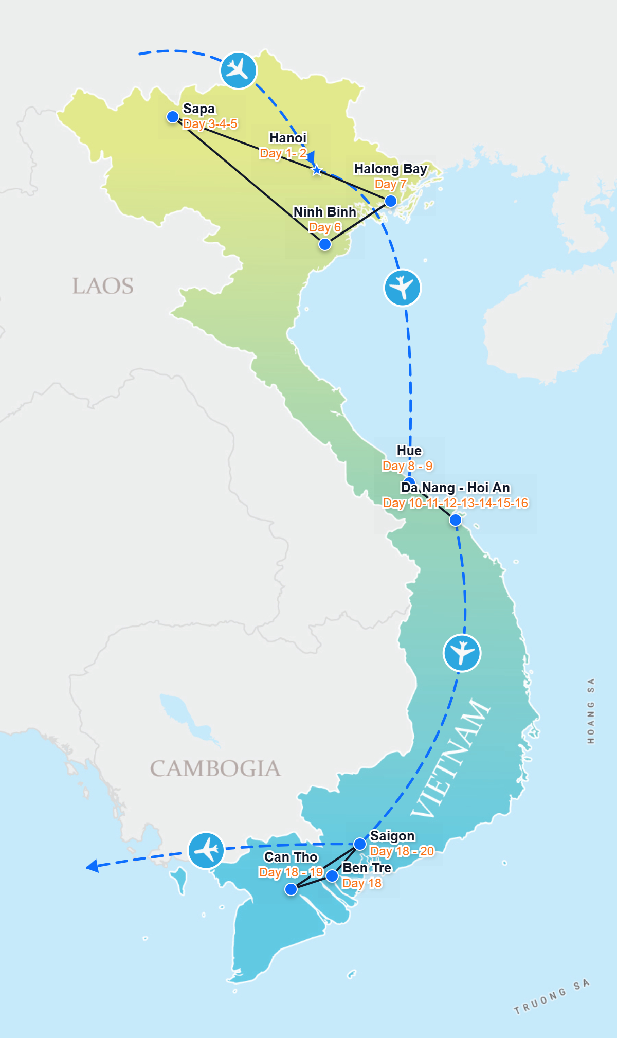 tour map