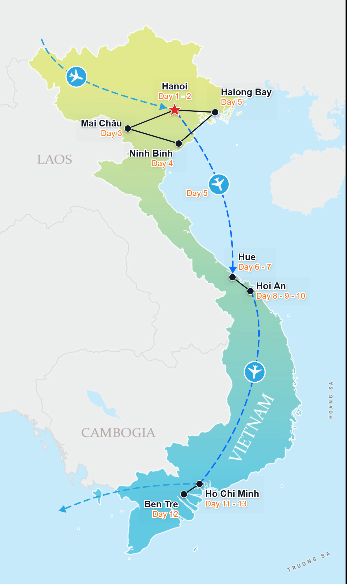 tour map