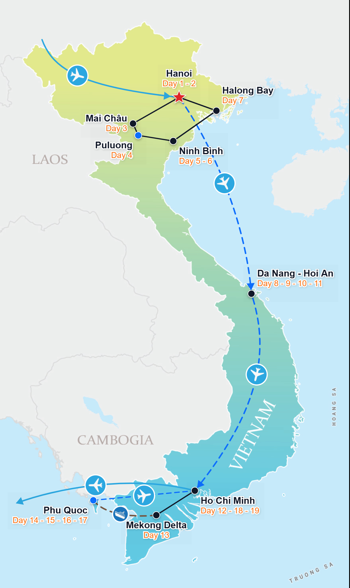 tour map