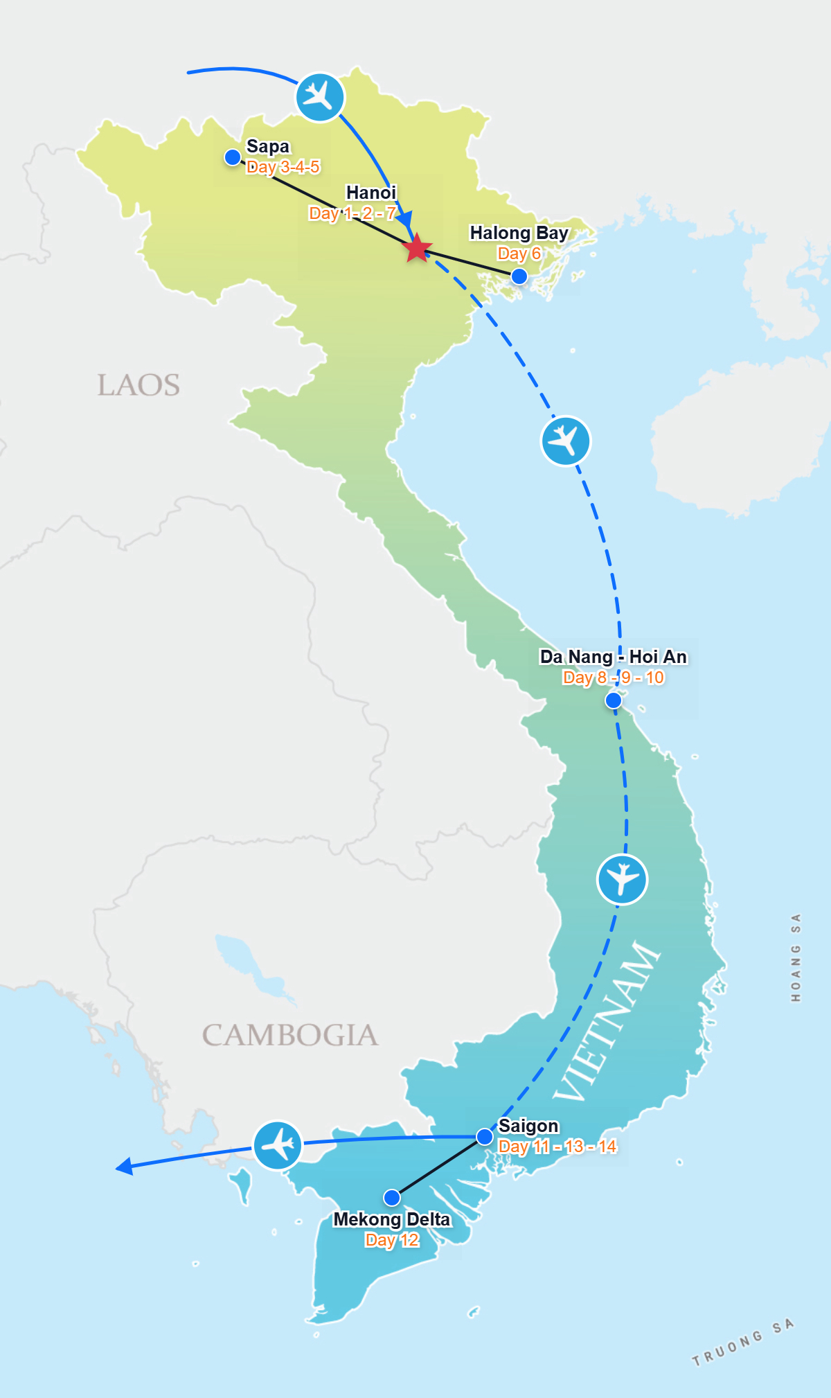 tour map