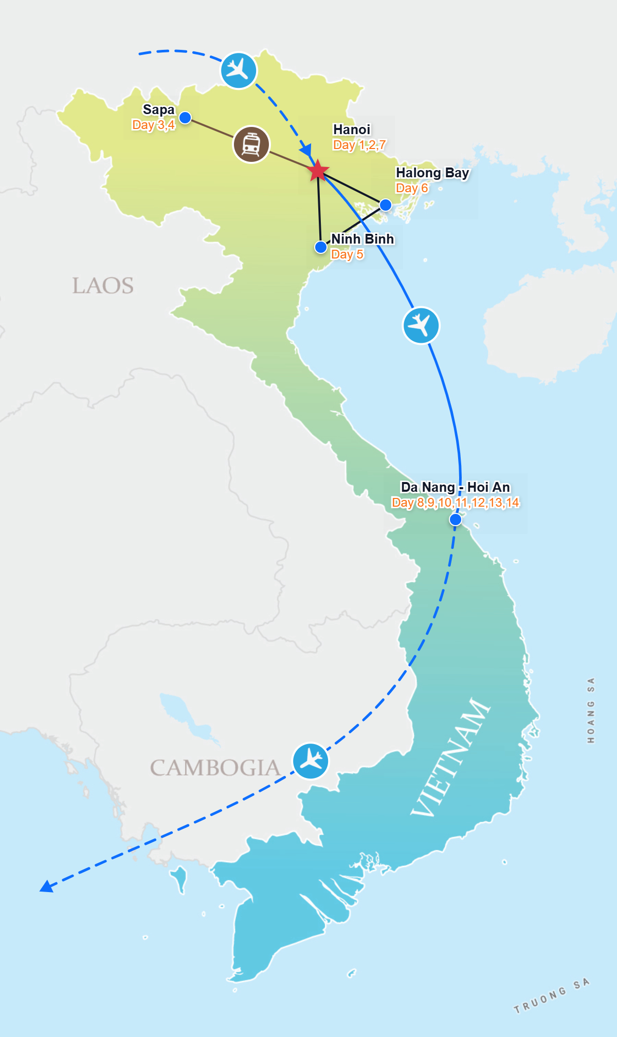 tour map