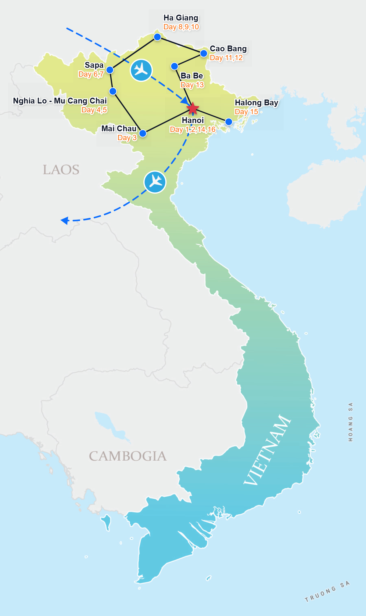 tour map
