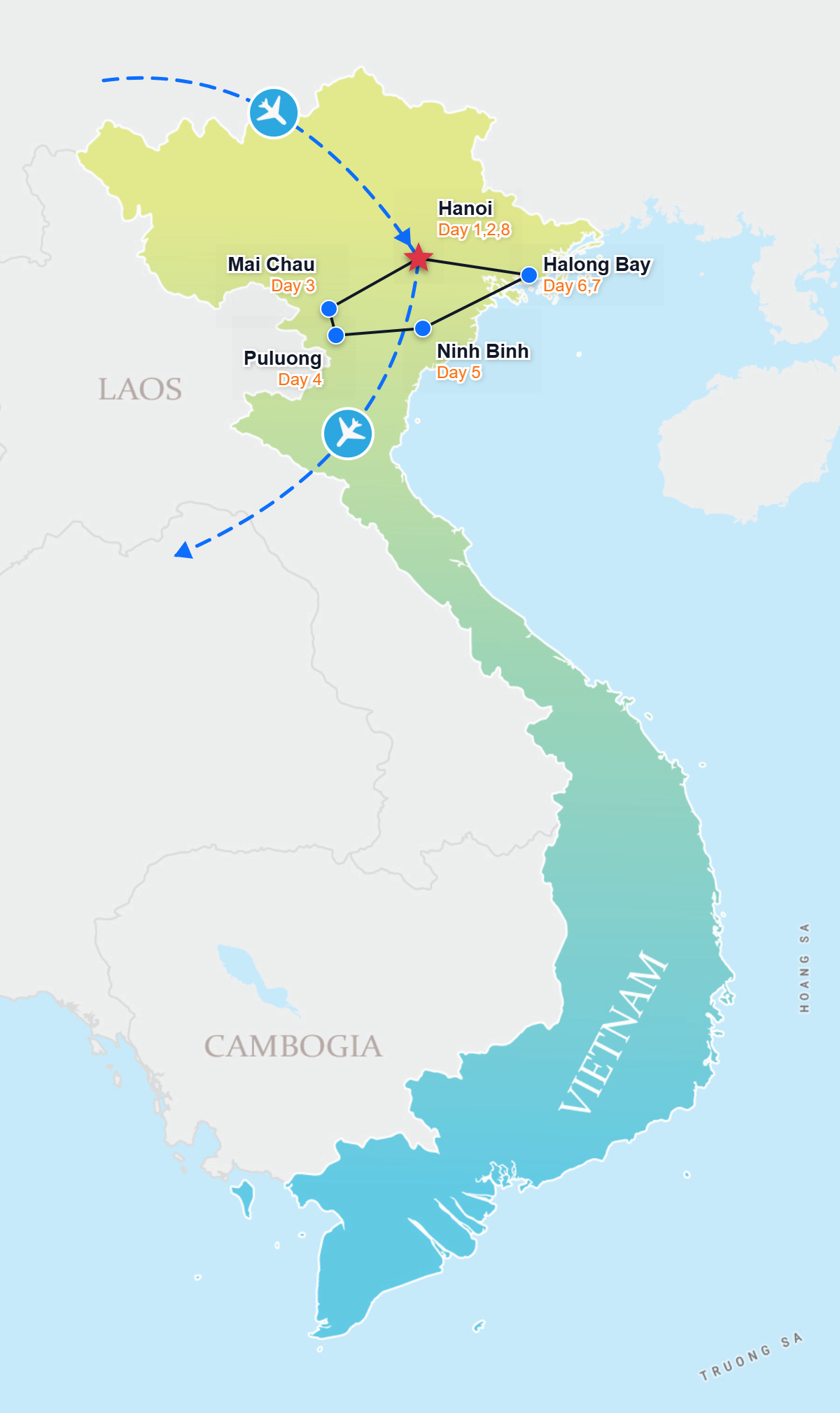 tour map