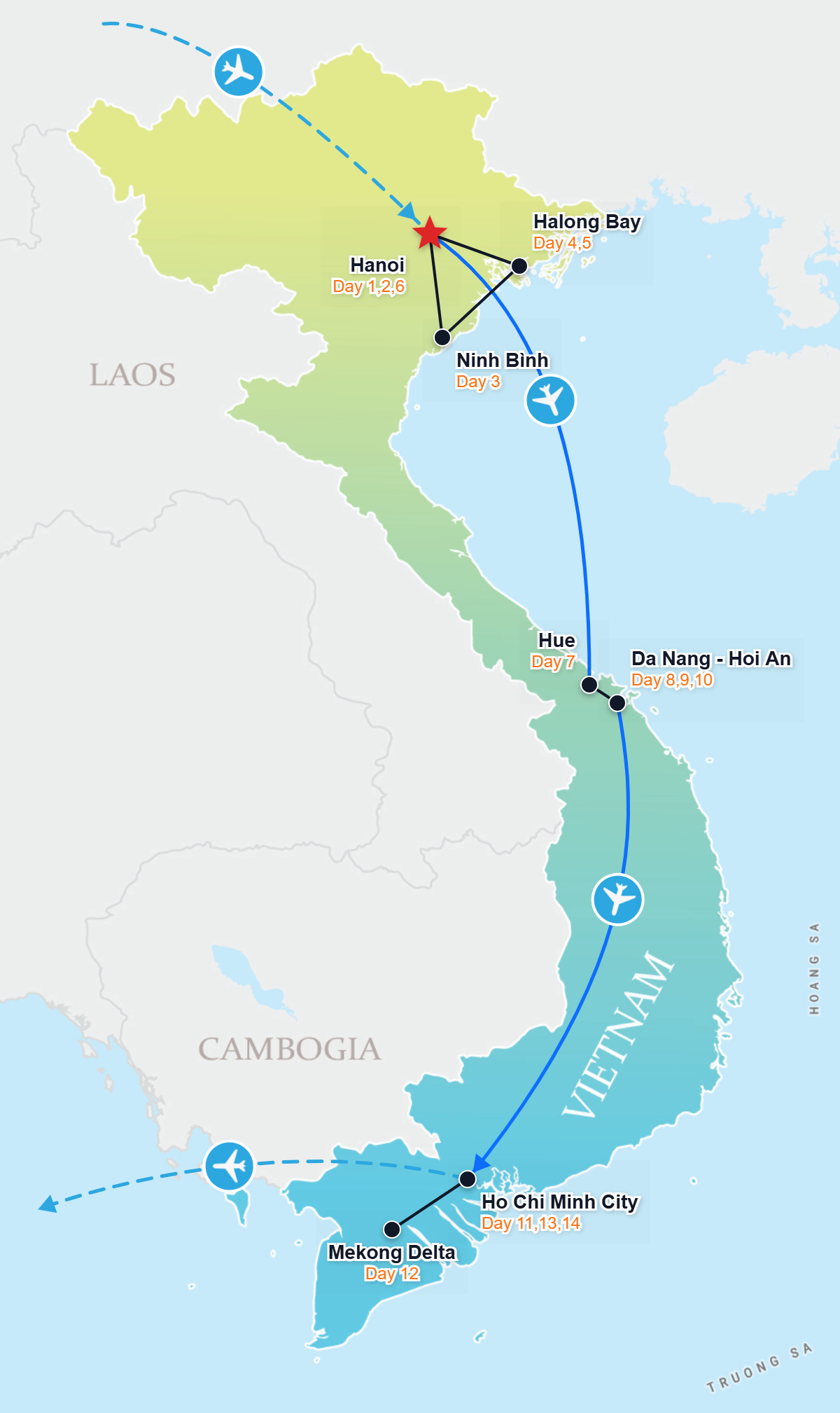 tour map