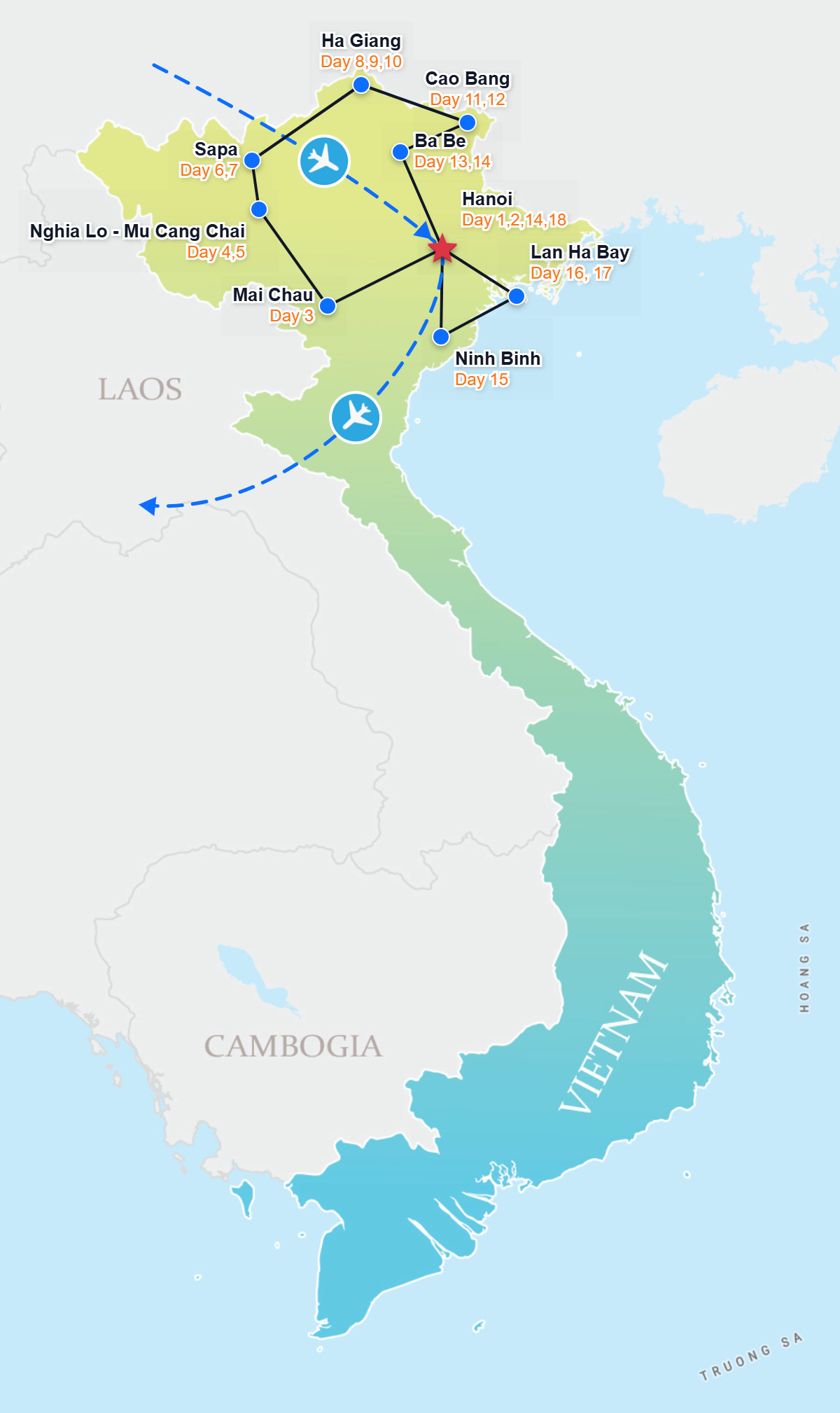 tour map