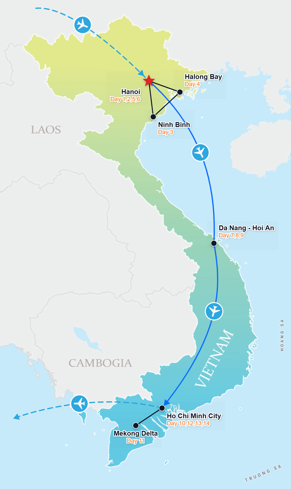 tour map